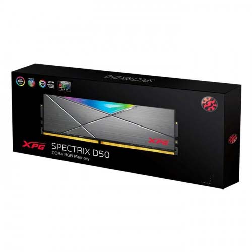 TNC Store RAM Adata XPG D50 DDR4 RGB 16GB 3200Mhz Black